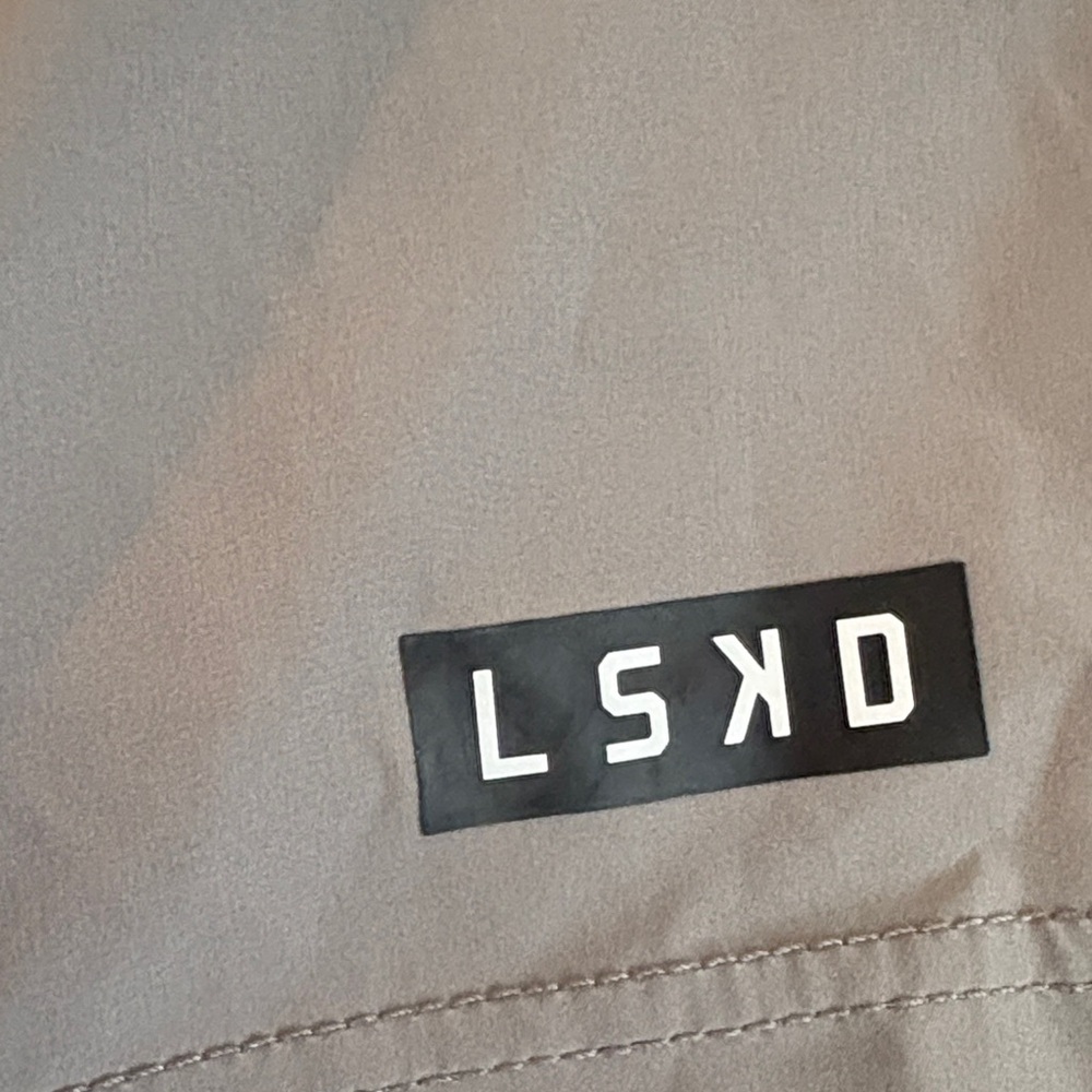 LSKD Men's Athletic Shorts - Gray